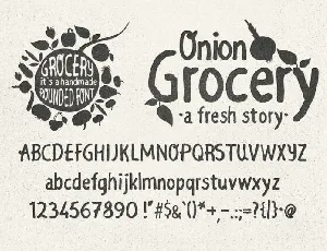 Grocery Rounded font