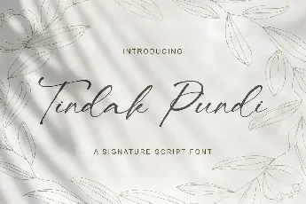 Tindak Fundi font