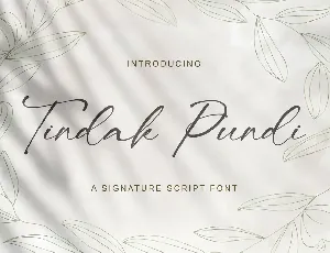 Tindak Fundi font