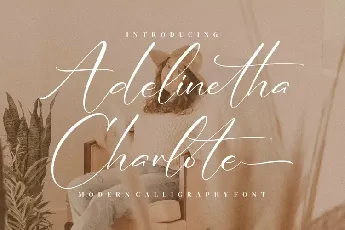 Adelinetha Charlote font