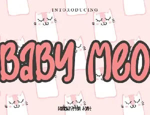 Baby Meo Display font