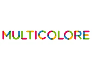 Multicolore font