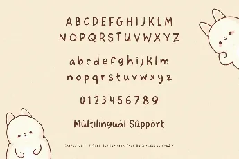 Cottontail font