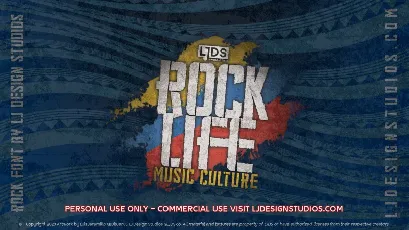 Rocklife font