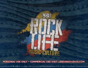 Rocklife font