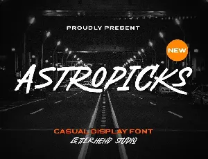 Astropicks font