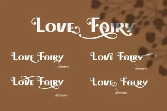 Love Fairy Display font