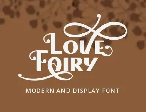 Love Fairy Display font