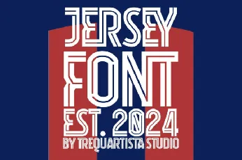 Jersey Typeface font