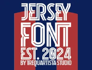 Jersey Typeface font