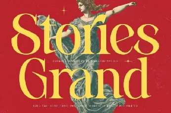 Stories Grand font