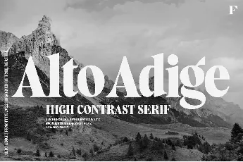 Alto Adige font