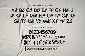 Melvens font