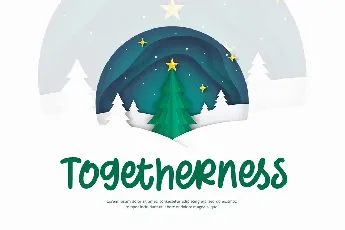 Winter Memories font