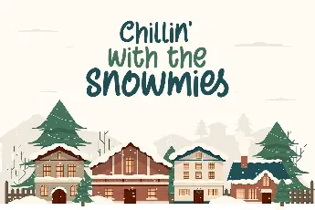 Winter Memories font