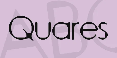 Quares font