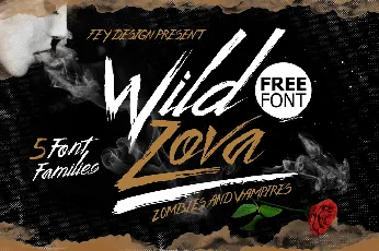 Wild Zova font