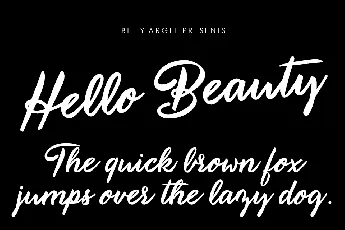 Hello Beauty Free Download font