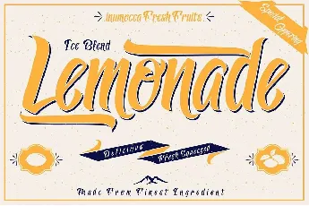 Lemonade Free font