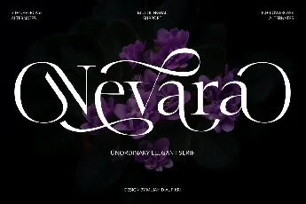 NevaraDemo font