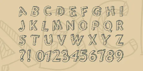 PWShaded font