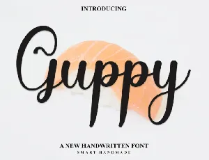 Guppy font