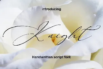 Knight font