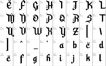 Sahara Scrolls font