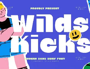 Wilds Kicks font