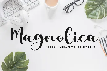 Magnolica font