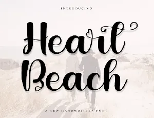 Heart Beach font