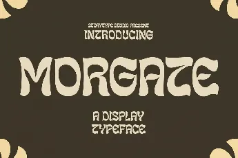 MORGATE font