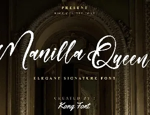 Manilla Queen font