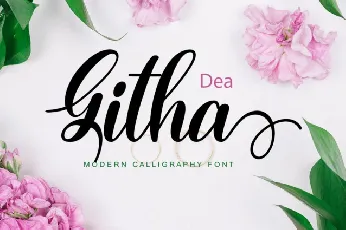 Dea Githa Script font