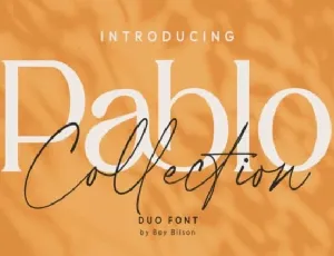 Pablo Duo font