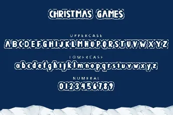 Christmas Games font