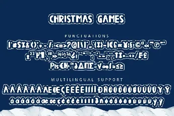 Christmas Games font