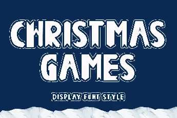 Christmas Games font