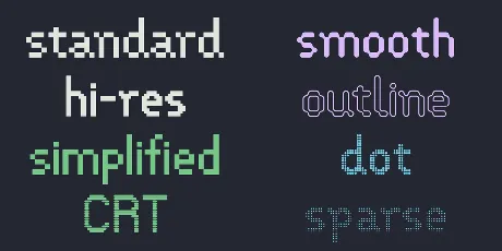 VP Pixel Pro font