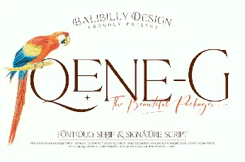 Qene-G font