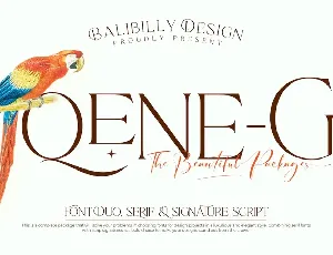 Qene-G font