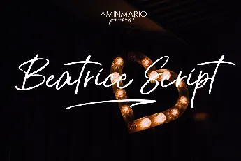 Beatrice Script font