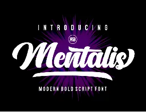 Mentalis font