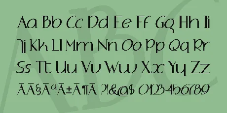 Adolphus Serif font