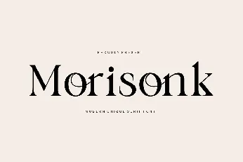 Morisonk font