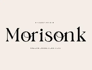 Morisonk font