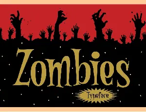 Zombies DEMO font