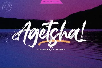 Agethsa font