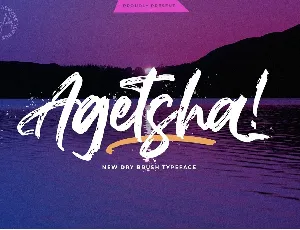 Agethsa font