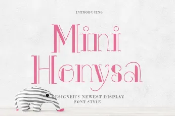 Mini Honysa font